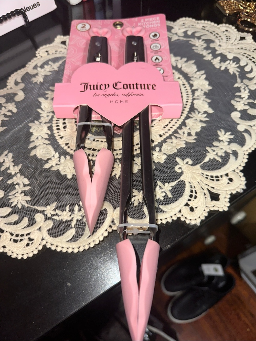 Juicy Couture Pink Mini Hair Straightener Set - 2 Piece